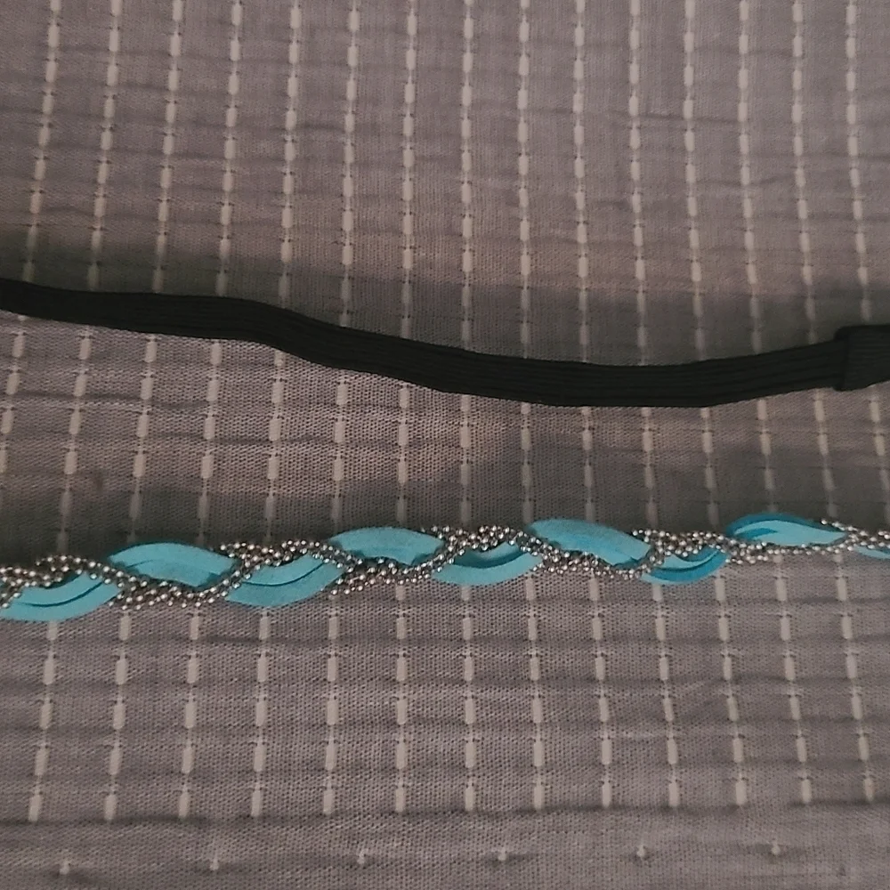 N/A teal silver